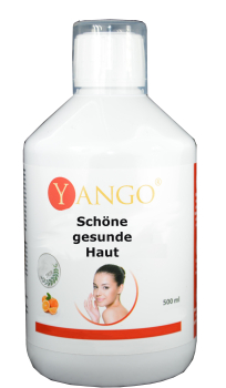 Beautiful, healthy skin - heals blemishes, with vitamins for the skin, high doses of biotin, collagen, hyaluronic acid, silicon, zinc, copper, liquid 500ml, monthly supply